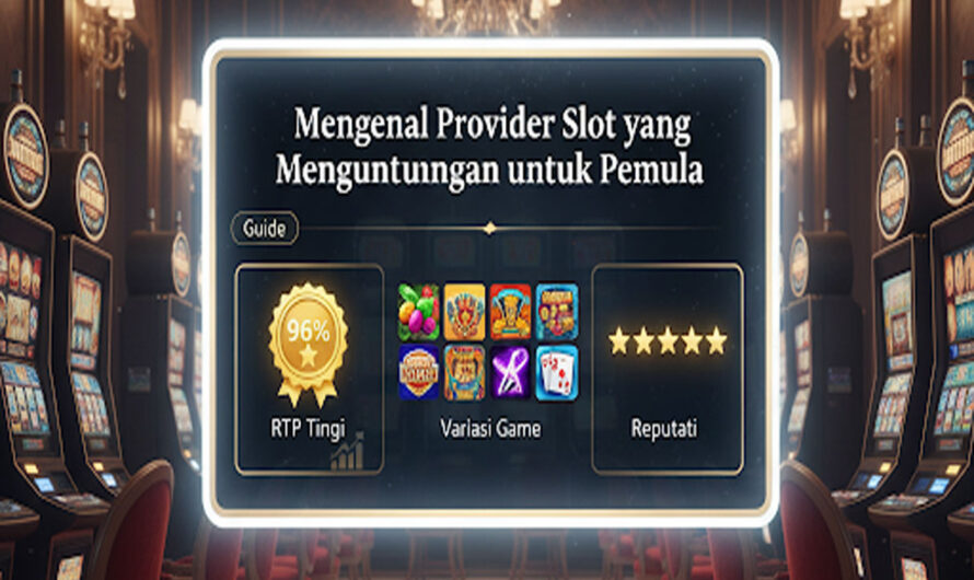 Mengenal Provider Slot yang Menguntungkan untuk Pemula