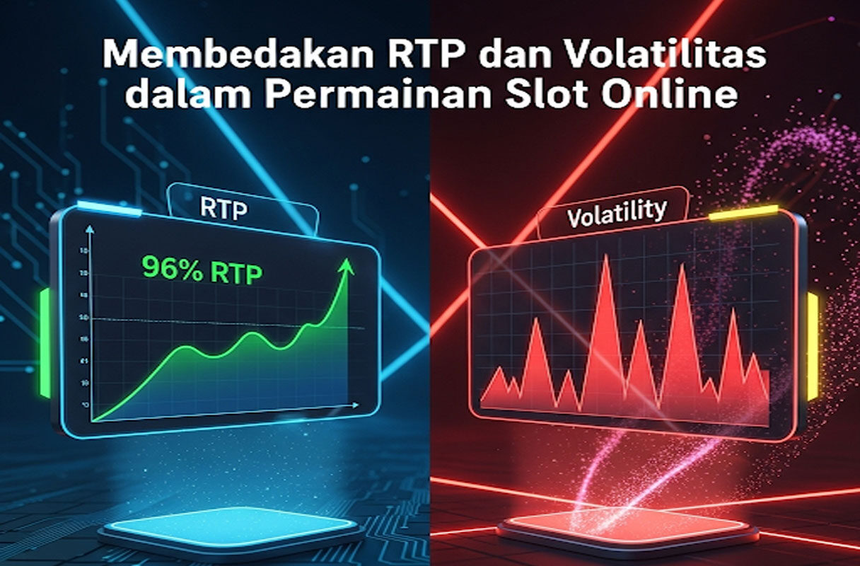 Membedakan RTP dan Volatilitas dalam Permainan Slot Online