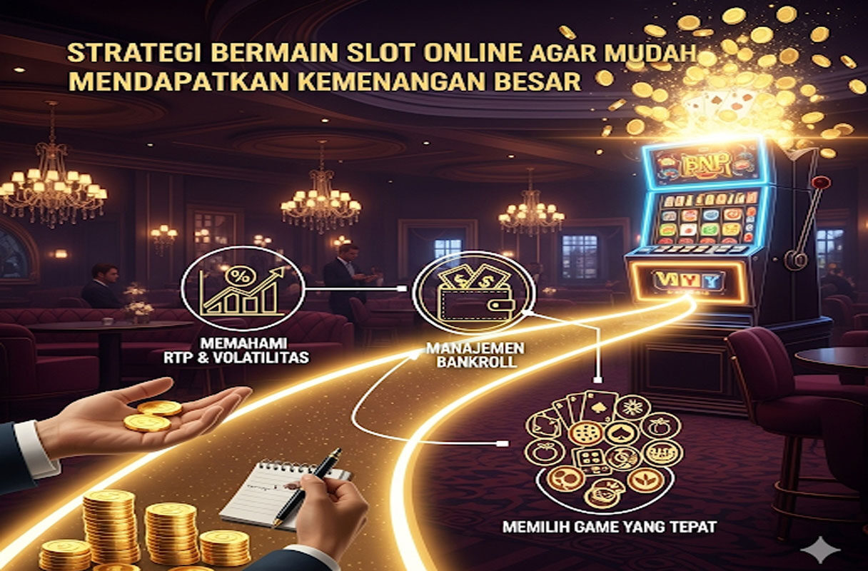 Strategi Bermain Slot Online Agar Mudah Mendapatkan Kemenangan Besar